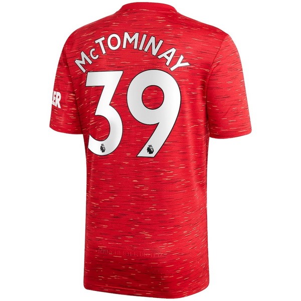 Camiseta Manchester United NO.39 McTominay 1ª 2020-2021 Rojo